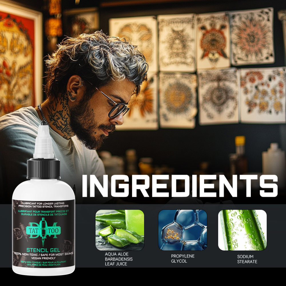 DM Tattoo Stencil Transfer Gel 120ml