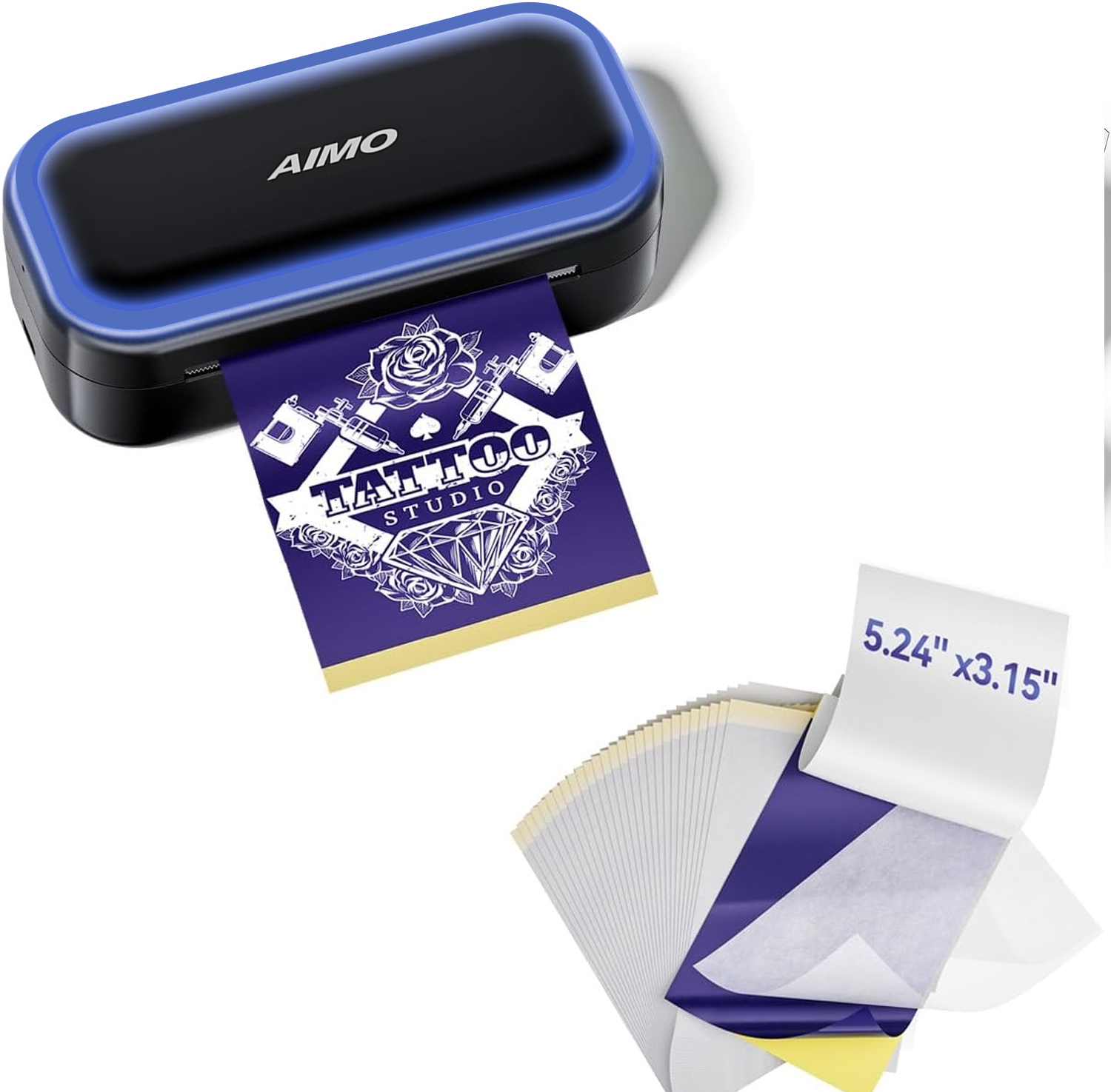 AIMO MR3 Mini TattooTransfer Stencil Printer Machine