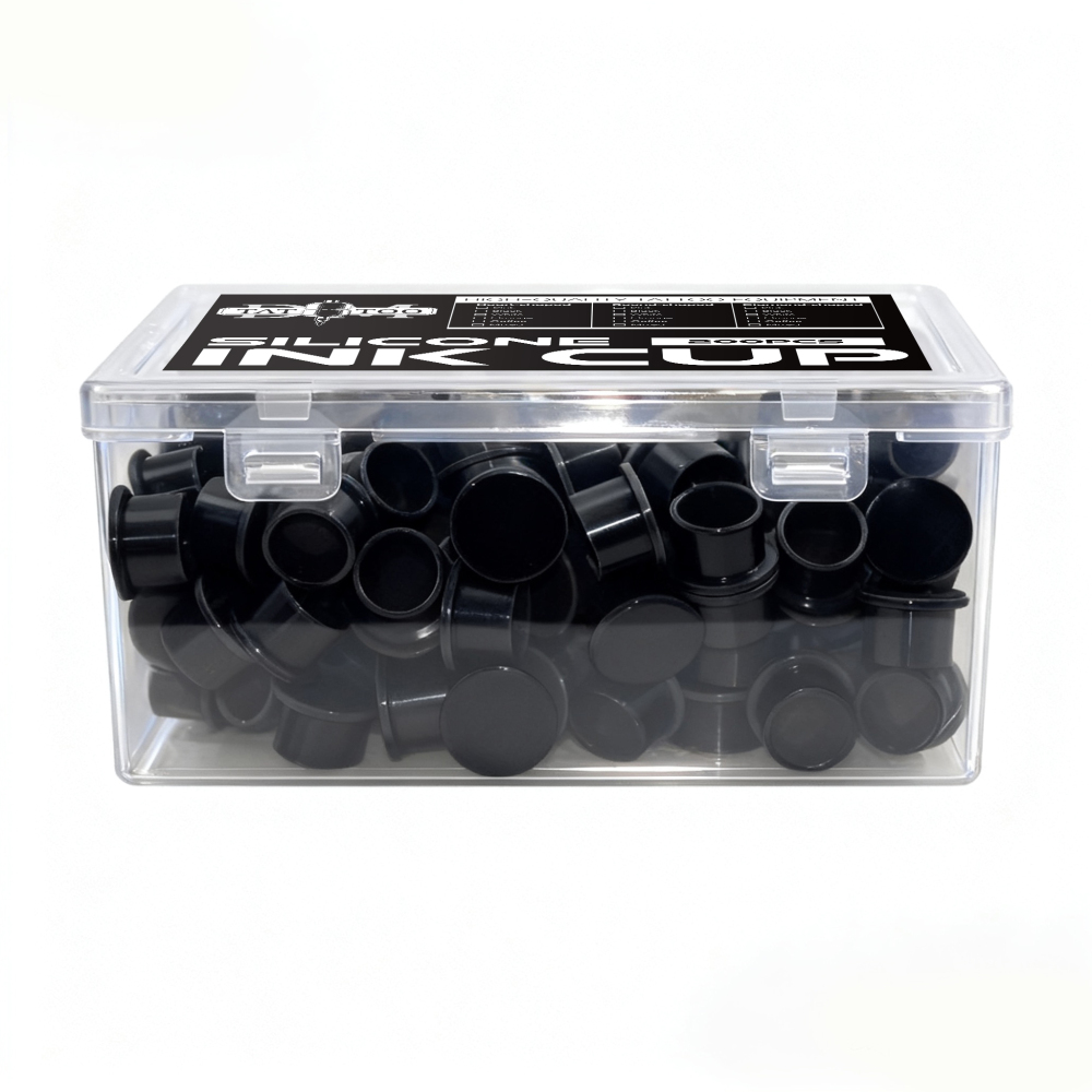 Silicone Round Tattoo Ink Cup 200pc5