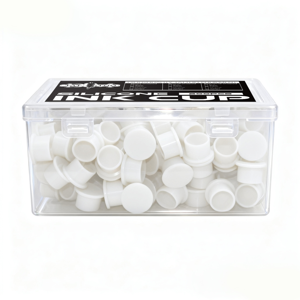 Silicone Round Tattoo Ink Cup 200pc5