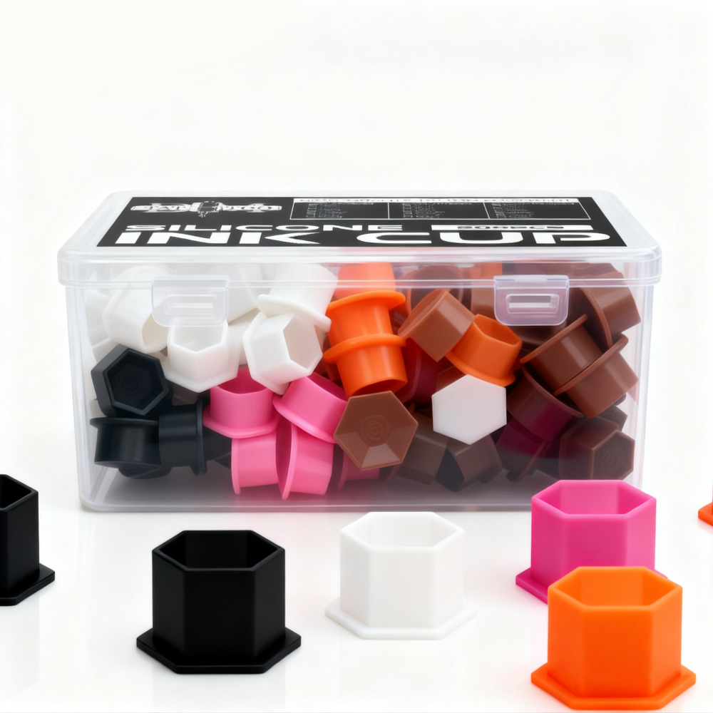 Silicone Diamond Tattoo Ink Cup 200pcs