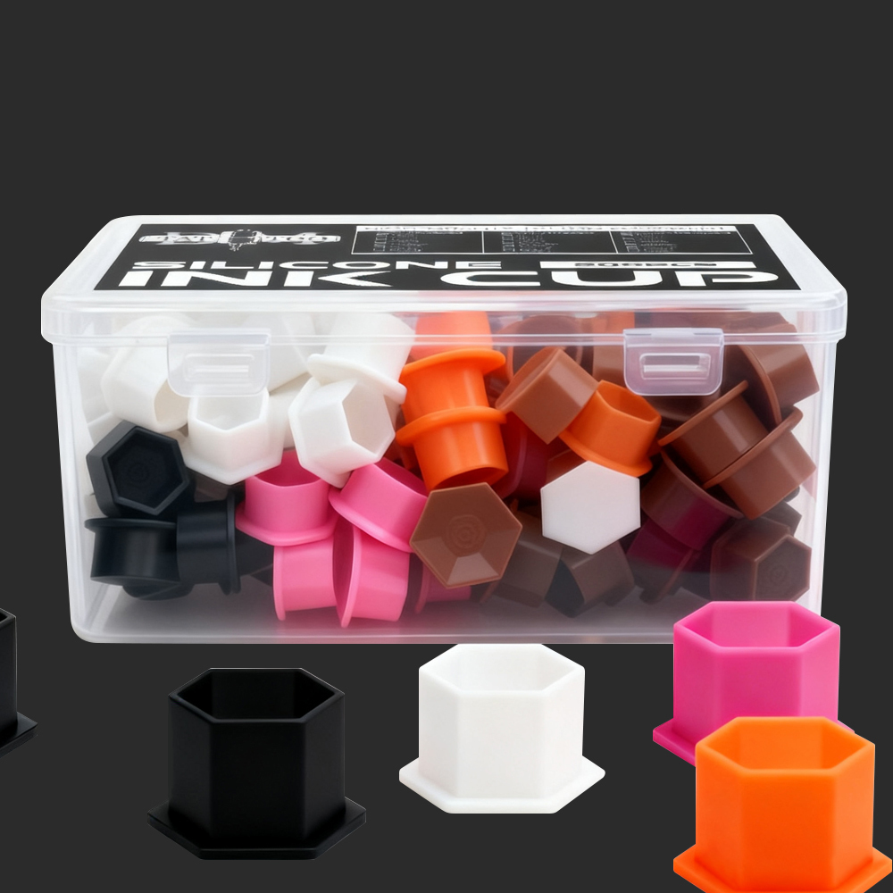 Silicone Diamond Tattoo Ink Cup 200pcs