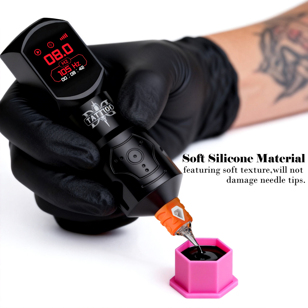 Silicone Diamond Tattoo Ink Cup 200pcs
