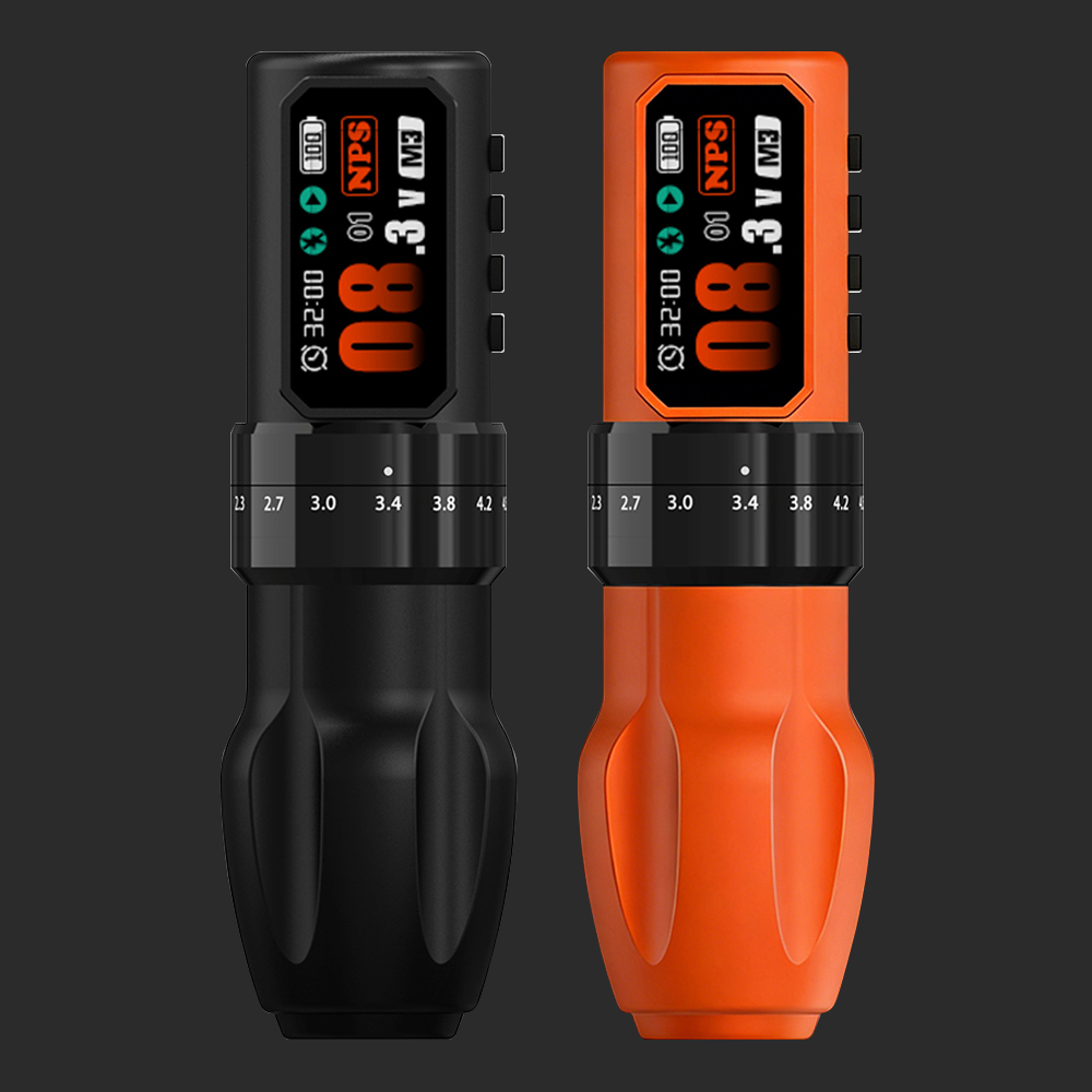 Wireless Adjustable Stroke Tattoo Machine