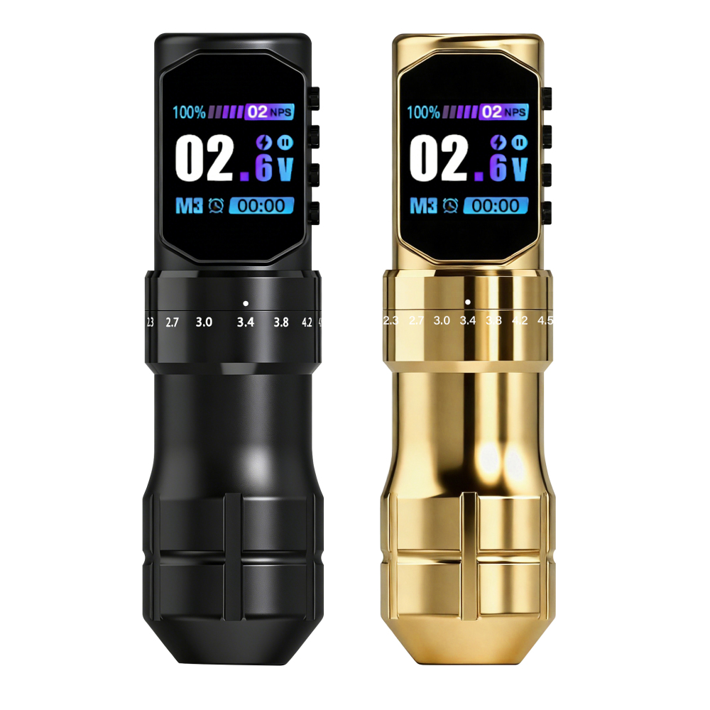 Wireless Adjustable Stroke Tattoo Machine Pen