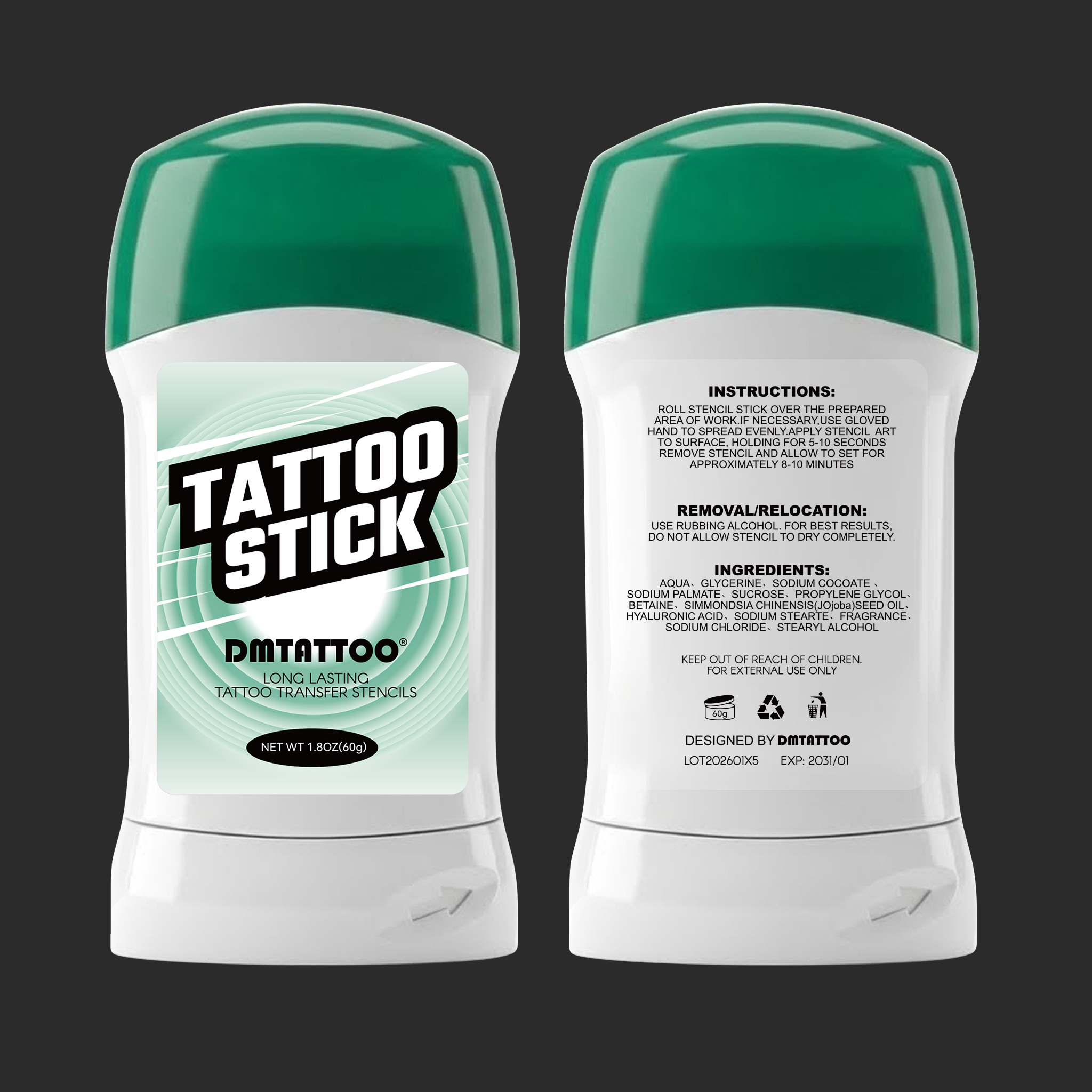 DM Tattoo Transfer Stick