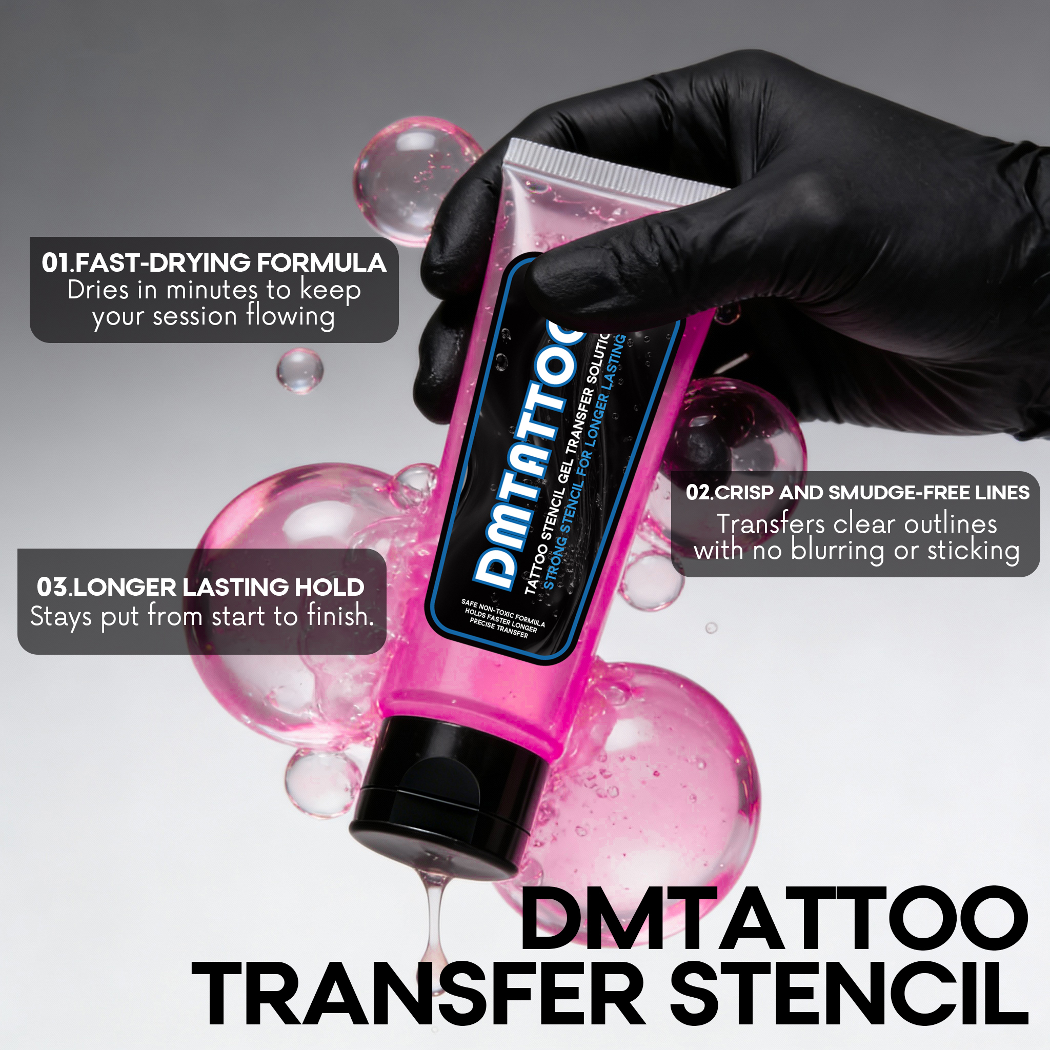 DM Fruit Scent Tattoo Stencil Gel 120ML