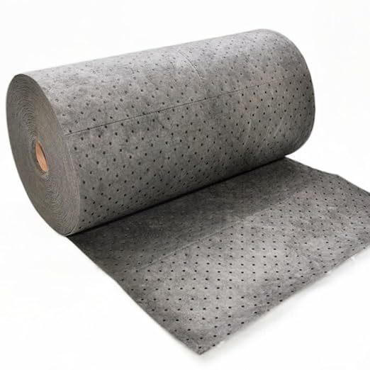 Spilfyter Universal Heavy Duty Absorbent Pads for Professional Tasks | 32" x 150' Single Ply, Maximum Absorption for Demanding Jobs - Ideal for Extra-Heavy Spills | SFG-90