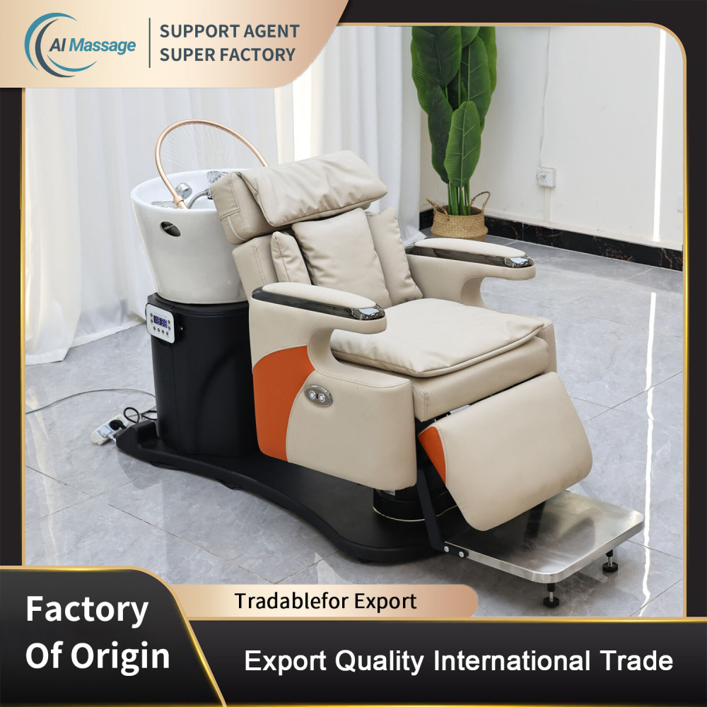 High quality salon shampoo chair liftable swivel shampoo chair modern hairdressing beauty barber shop styling chair