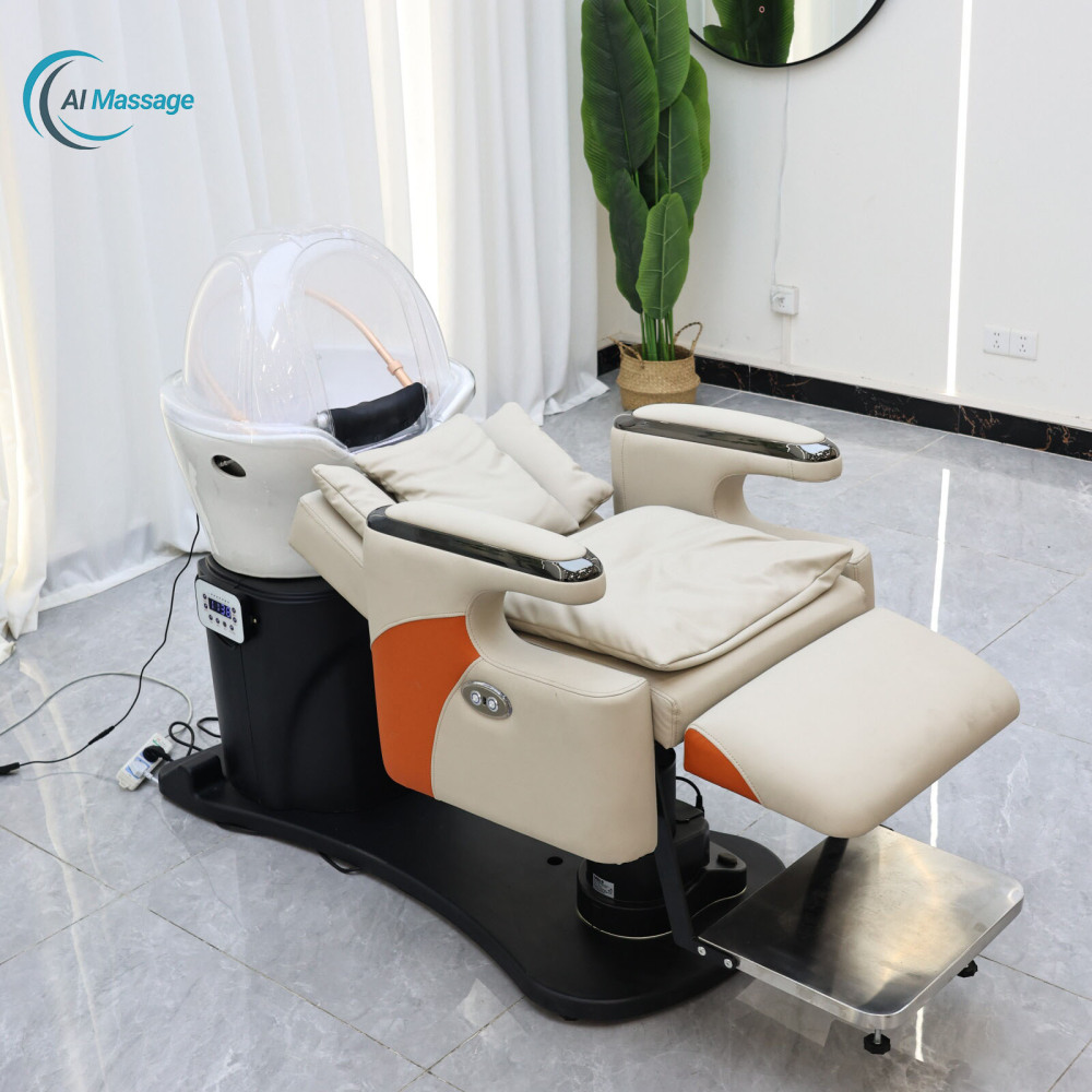 High quality salon shampoo chair liftable swivel shampoo chair modern hairdressing beauty barber shop styling chair