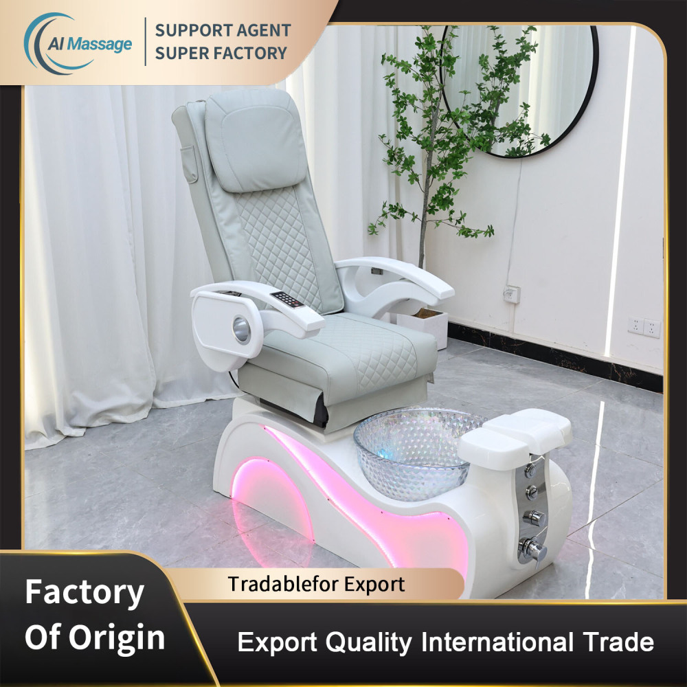 High-end and stylish massage and foot bath chairs beauty and nail salon foot bath chairs spa chairs multi-functional foot bath and foot massage chairs salon furniture manufacturer