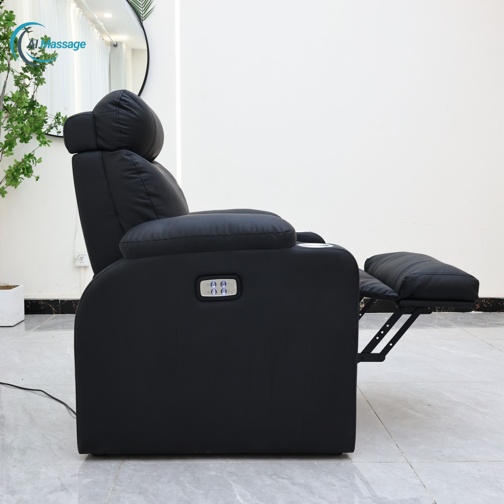 The electric sofa supports height adjustment and is suitable for salon furniture and beauty salon sofas. It is made of high-density foam, which is soft and comfortable. The high-end sofa has a massage function, making it an ideal sofa chair