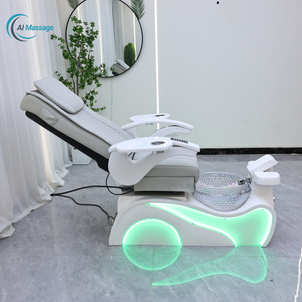 High-end and stylish massage and foot bath chairs beauty and nail salon foot bath chairs spa chairs multi-functional foot bath and foot massage chairs salon furniture manufacturer
