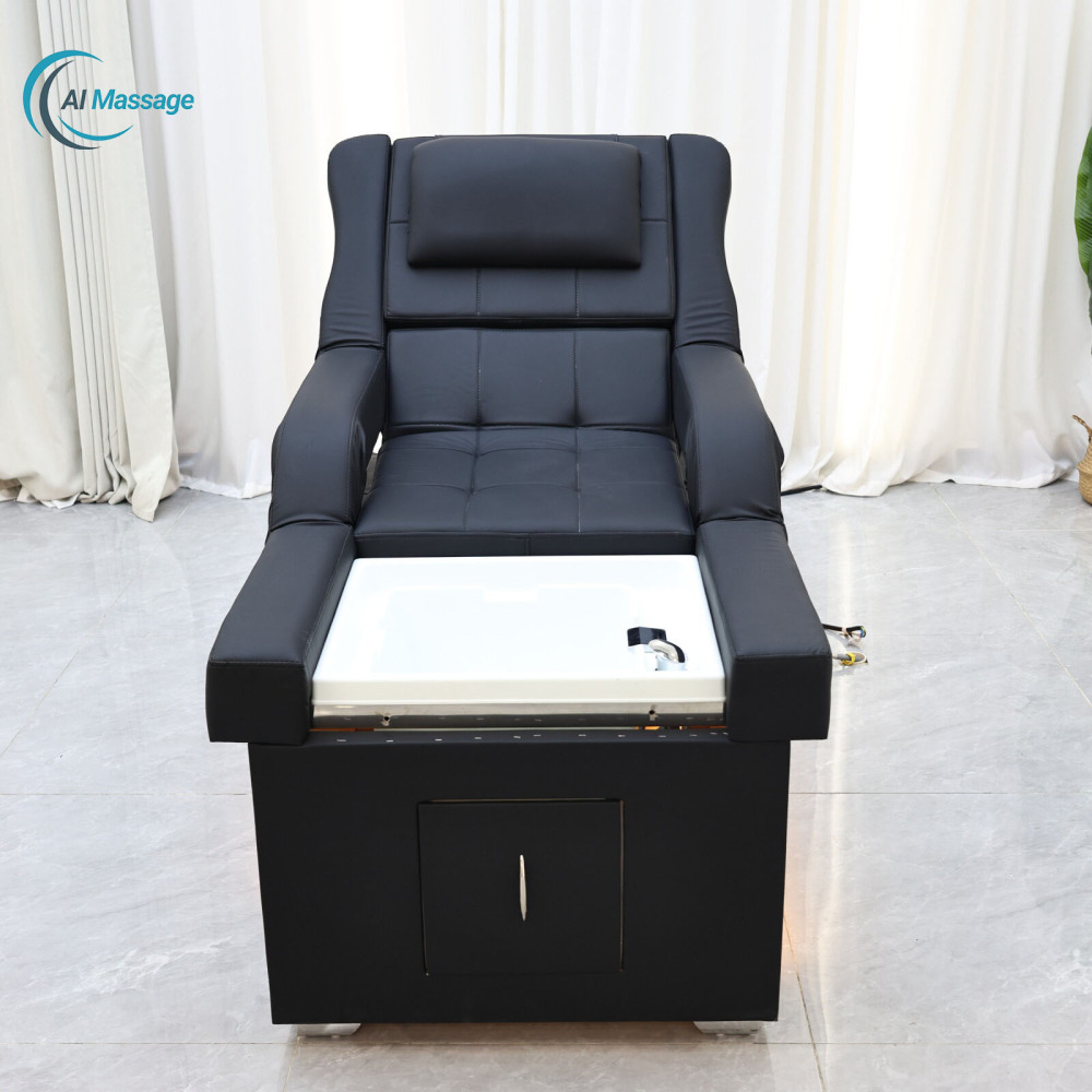 New 3-in-1 Electric Lifting Massage Shampoo Bed Salon Furniture Equipment: Stylish and Practical Spa Foot Bath Bed Salon Furniture Manufacturer