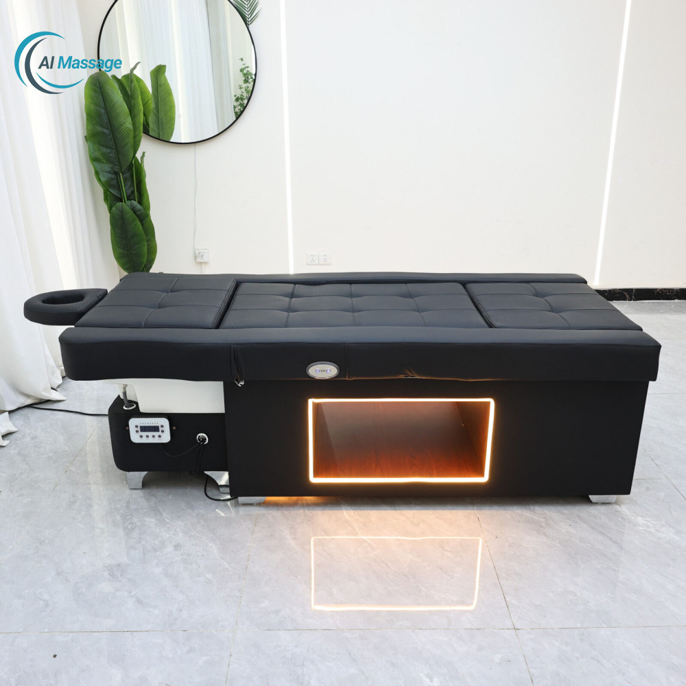 Thai-style shampoo bed, latest 3-in-1 version, salon furniture and equipment, stylish high-end spa head massage bed, massage center massage bed, beauty salon, nail and pedicure chair salon furniture manufacturer