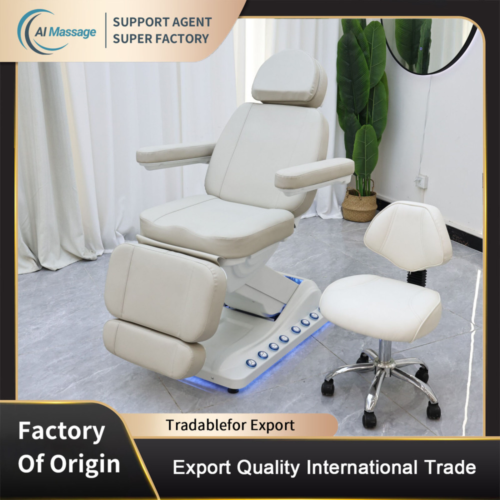 Beauty salon equipment facial spa treatment beds electric massage beds and medical equipment
