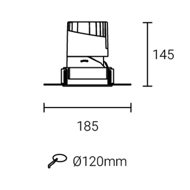 Led Down Light #XQ-100301T