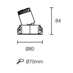 Led Down Light #XQ-100302E