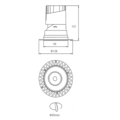Led Down Light #YTXQ- 100301T