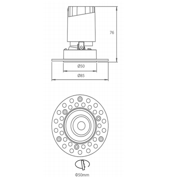 Led Down Light #YTXQ- 100301T