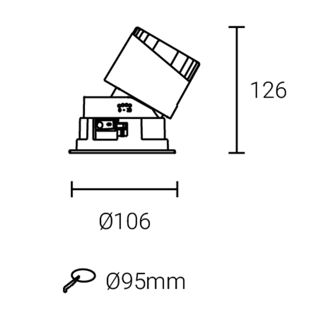 Led Down Light #XQ-100305E