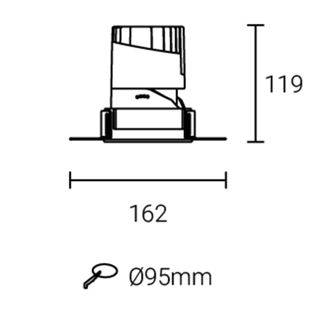 Led Down Light #XQ-100301T