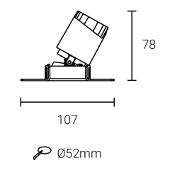 Led Down Light #XQ-100304T