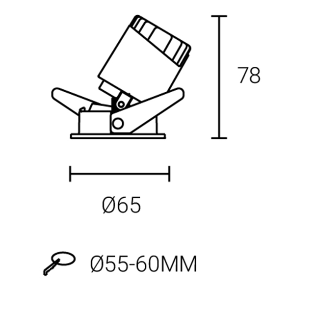Led Down Light #XQ-100302E
