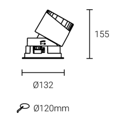 Led Down Light #XQ-100305E