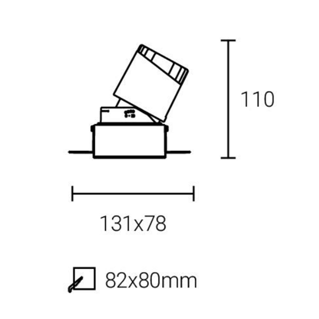 Led Down Light #XQ-100303T