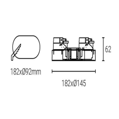 Led Down Light #XQ- 100301T