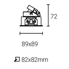 Led Down Light #XQ- 100302E
