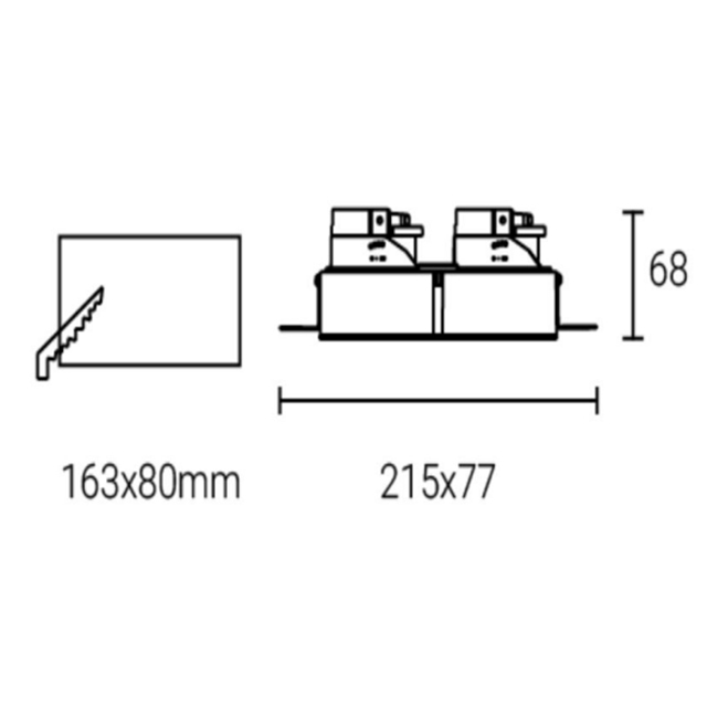 Led Down Light #XQ- 100302T