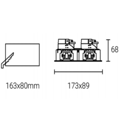 Led Down Light #XQ- 100302E