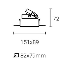 Led Down Light #XQ- 100302T