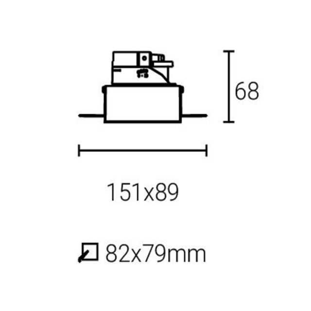 Led Down Light #XQ- 100302T