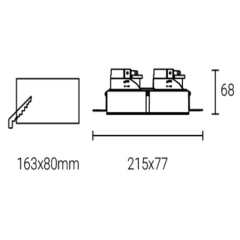 Led Down Light #XQ- 100302T