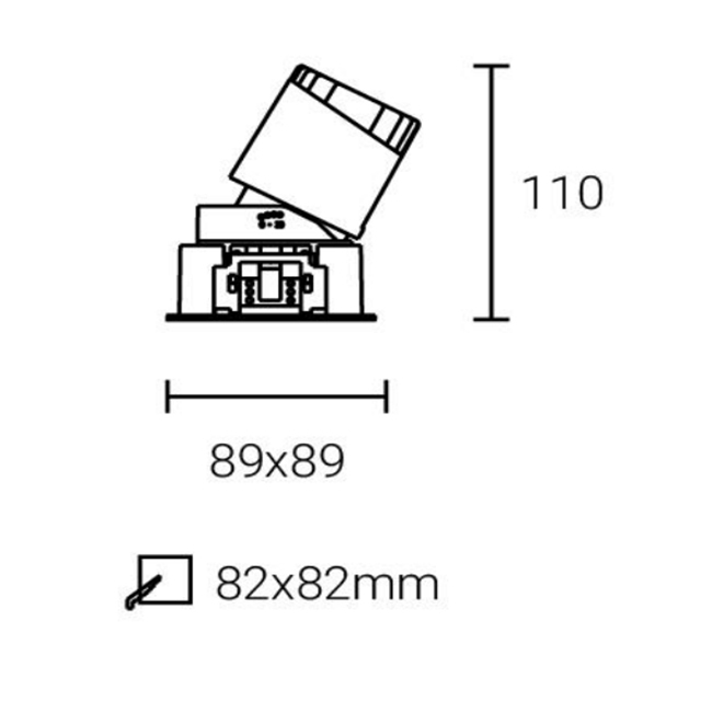 Led Down Light #XQ-100303E