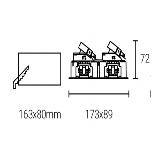 Led Down Light #XQ- 100302E