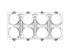 FUN SPLICING FACE RING