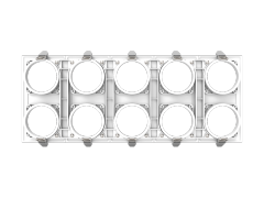 FUN SPLICING FACE RING