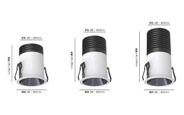 Fairy-High Luminous Efficiency Reflector Cup COB Spotlight