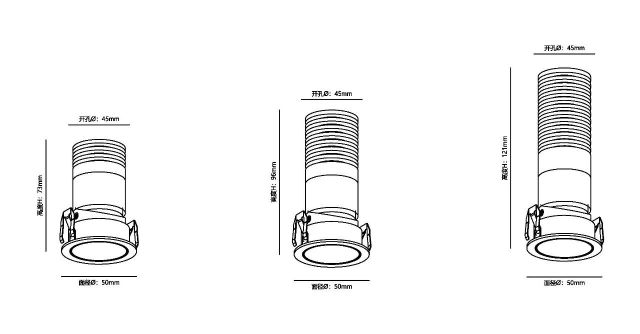 Fairy light - Adjustable angle COB spotlight