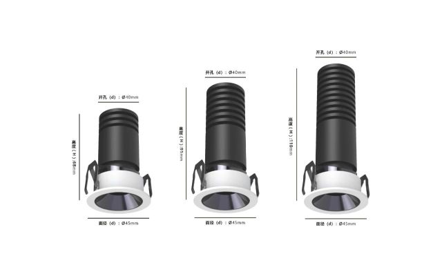 Fairy light - Adjustable angle COB spotlight