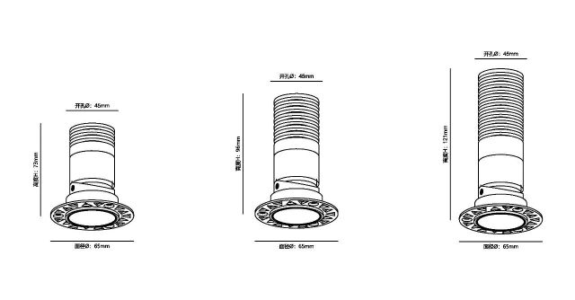 Fairy-Undimmable Frameless COB Spotlight