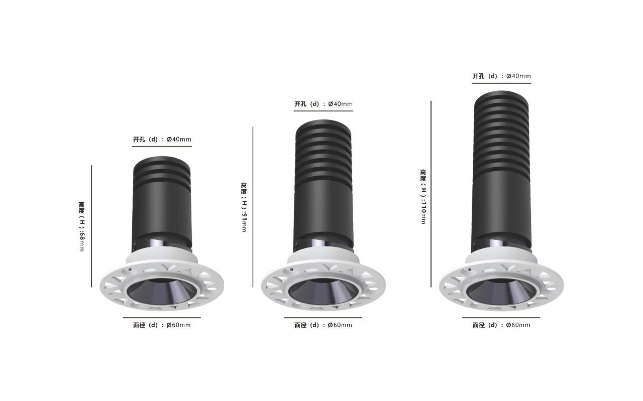 Fairy-Undimmable Frameless COB Spotlight