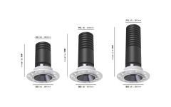 Fairy-Undimmable Frameless COB Spotlight