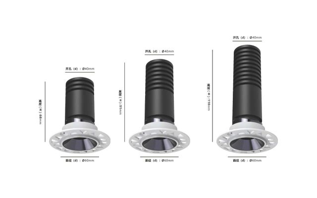 Fairy-Undimmable Frameless COB Spotlight