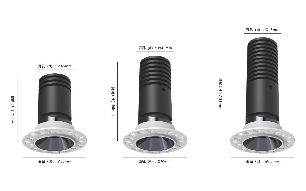 Fairy-Undimmable Frameless COB Spotlight