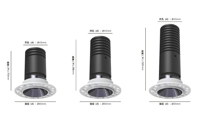 Fairy-Undimmable Frameless COB Spotlight